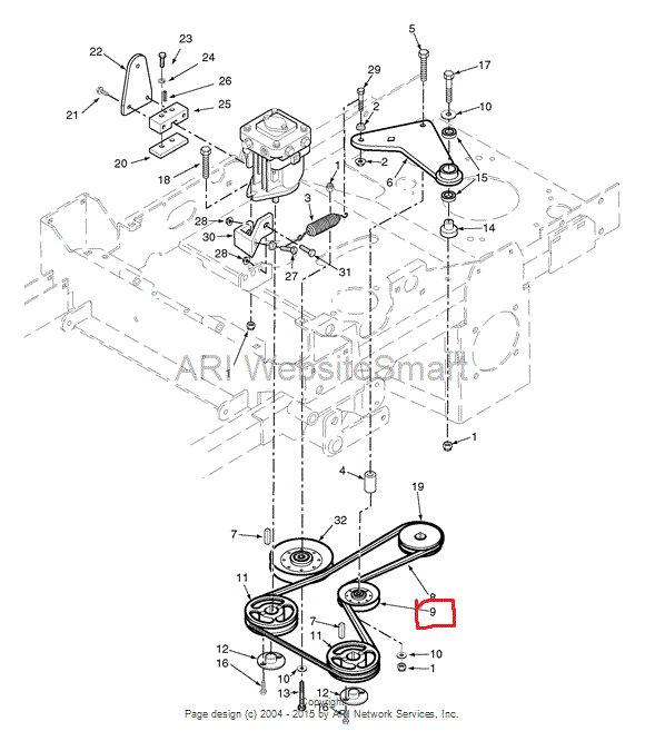 Scag Zero Turn Mower Drive System Pulley - Tiger Cub & Wildcat - See diagram